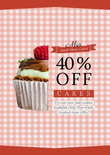 Pink Cake Discount Sale