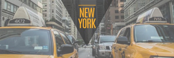 黄色纽约主题封面