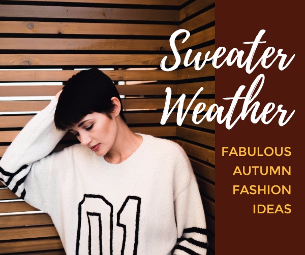 Fashion sweater autumn idea