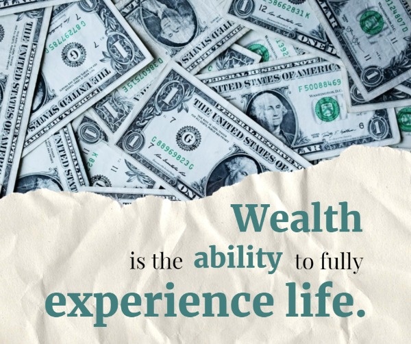 Wealth Quote