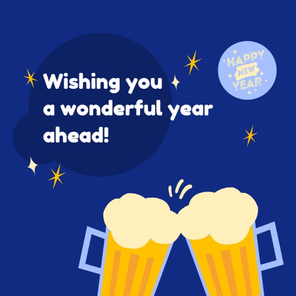 New year wishing