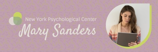 Psychological Doctor Profile Banner