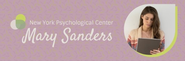 Psychological Doctor Profile Banner