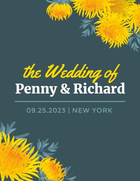 Green And Yellow Chrysanthemum Wedding Event