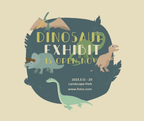 Dinosaur Exhibition Is Open 