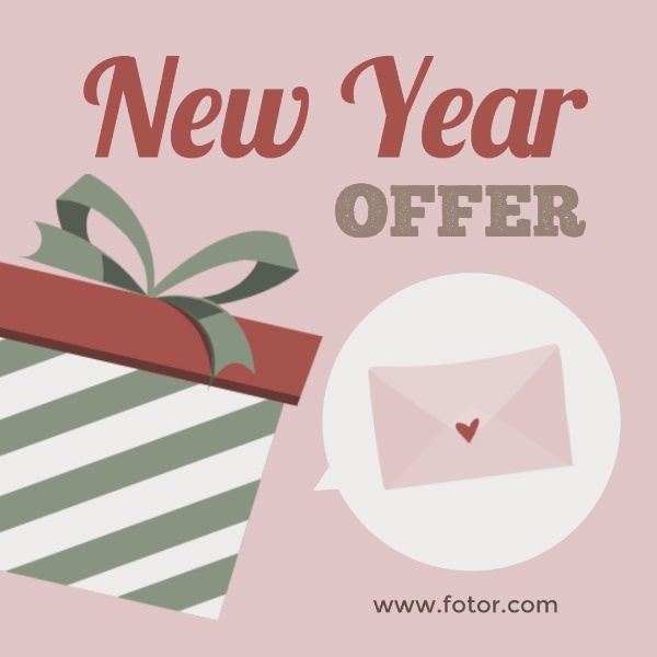 Pink New Year Offer