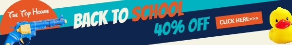 Back To School Toy Online Banner Ads