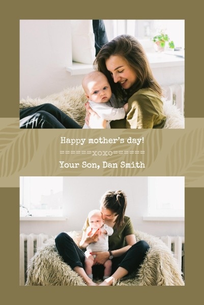 Happy Mother's Day Simple Collage