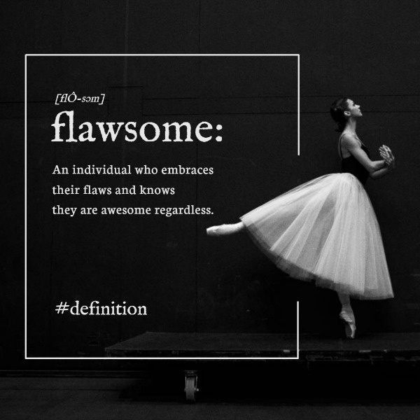 Black And White Ballet Girl Quote