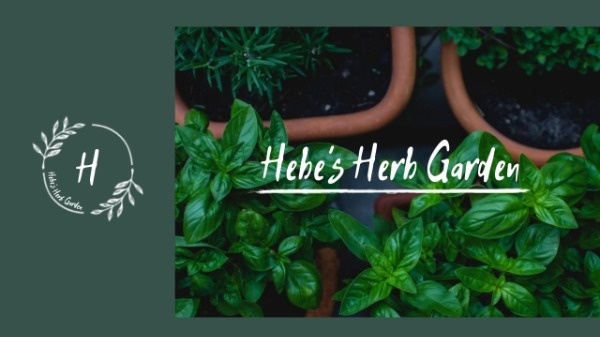 Green Herb Garden YouTube Cover