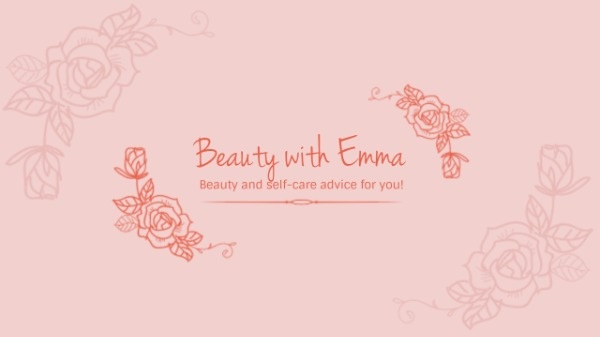 Pink Floral Classic Banner