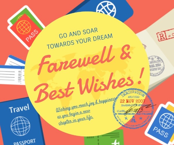 Travel Farewell Wishes