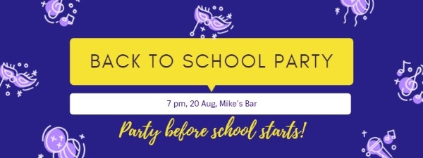 Back To School Party