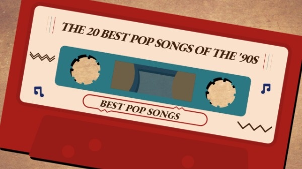 Best Pop Song YouTube Channel Art Templatete