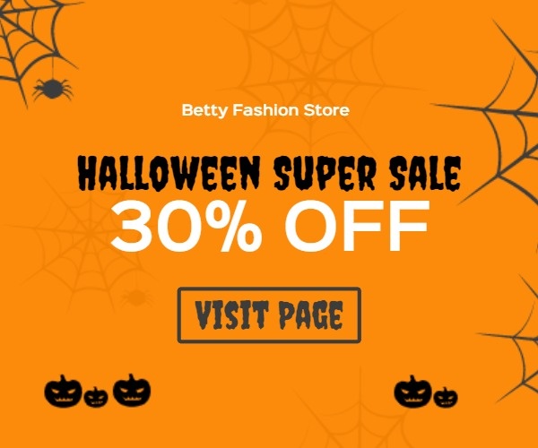 Halloween Fashion Store Super Sale