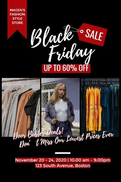 Black Friday Fashion Store Sale