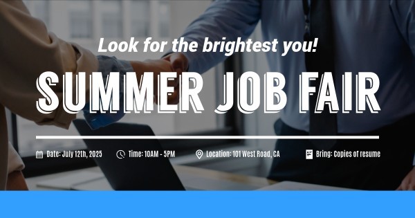 Summer Job Fair Ads