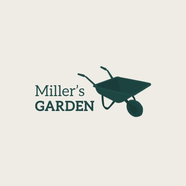 Green Planting Gardening Logo