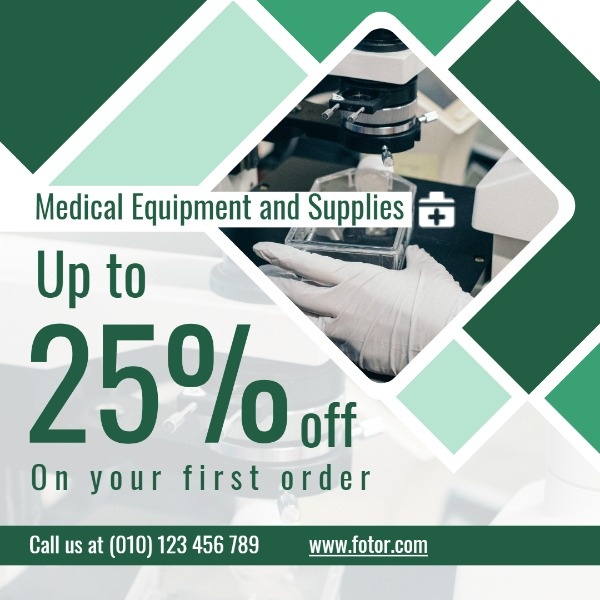 Green Medical Equipment Sale