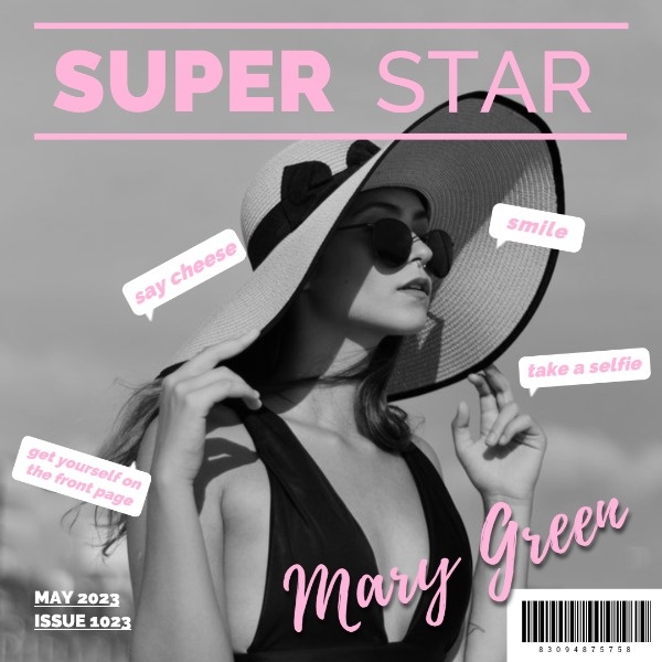 Fashion Magazine Cover