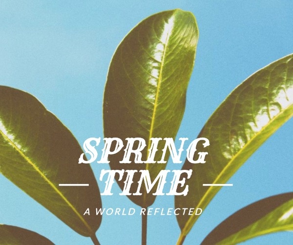Botanical Spring Time Header