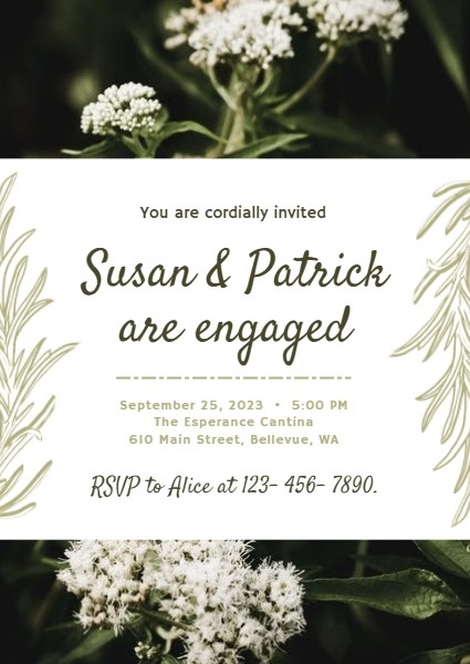Proposal And Engagement Party Celebration