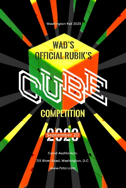 Rubik Cube Competition
