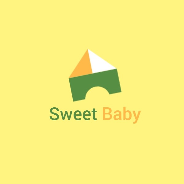 Yellow Sweet Baby Toy Store Icon