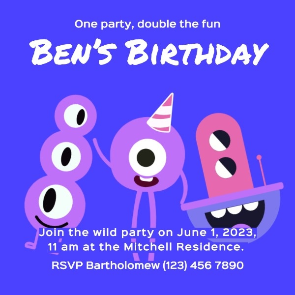 Wild Birthday Party