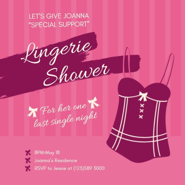 Lingerie Shower 