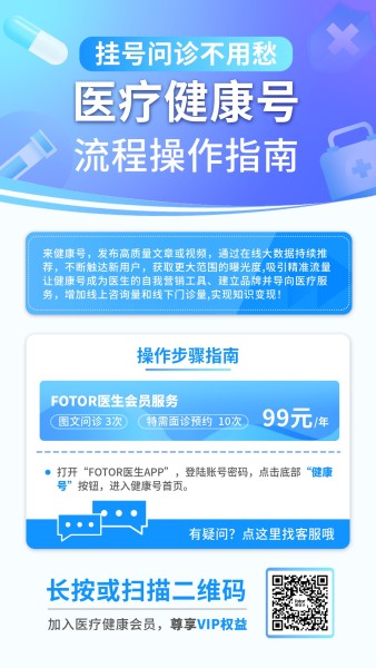 互联网商务风格医疗健康流程蓝色