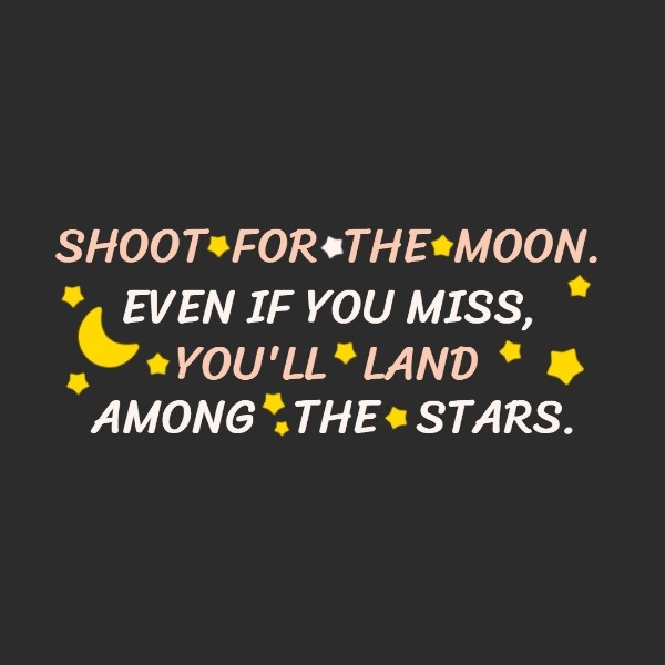 Moon And Star Quote