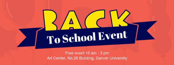 Back to School Event