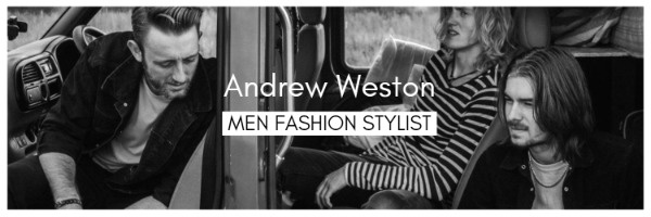 Black And White Men's Fashion Style Banner