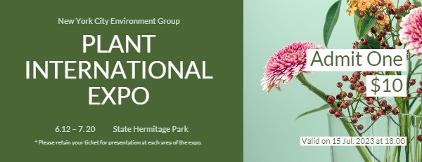 Green Plant Exhibition