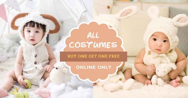 婴儿服装Facebook广告