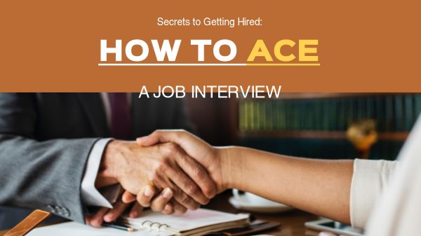 How To Ace In A Job Interview