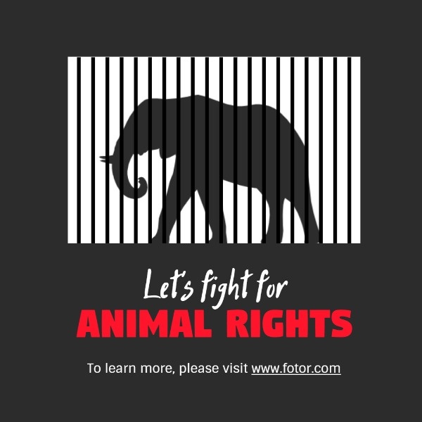 Black Animal Rights Post