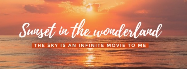 Sunset In The Wonderland