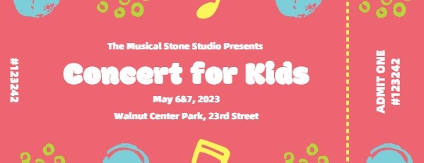 Pink Concert For Kids