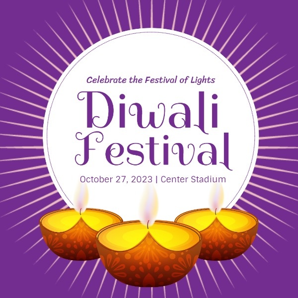 Purple Diwali Festival