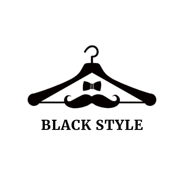 Black And White Man Fashion Store