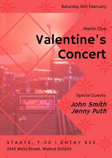 Red Valentine's Day Concert