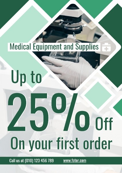 Green Medical Equipment Sale