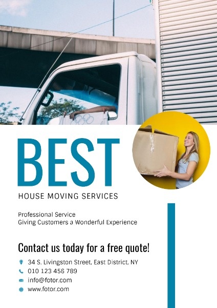 White House Moving Service Ads