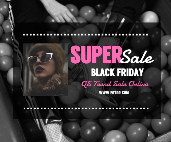 Black Friday Clothes Store Sale