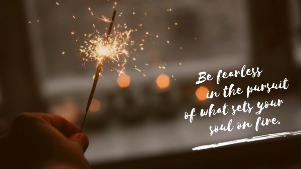 Inspiring Firework Quote