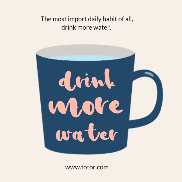 Drink More Water Post