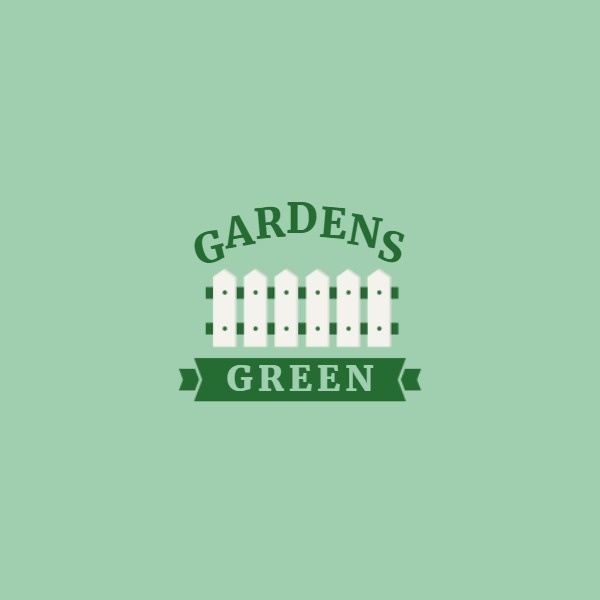 Green Gardening Fence Icon