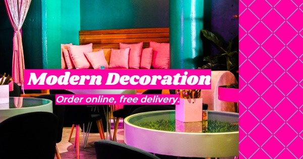 Modern Dorection Online Shop Ads